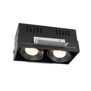 2xGU10 185x95xH85mm, zaagmaat Ø 187x96mm