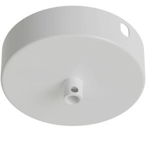 Plafondrozet wit Ø100mm, H=25mm