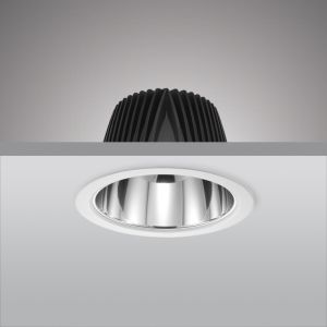 LED downlight, 140mm, 10W, wit, 3000K, s