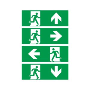 Set van 4 stickers tbv LED Portal