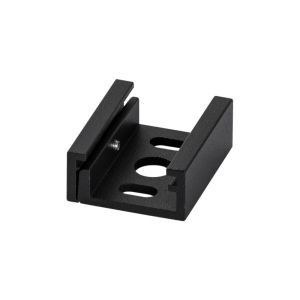 3-Fase rail, montage clip, zwart