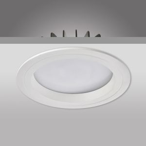 LED downlight, 135mm, 13W, zwart, 100 gr
