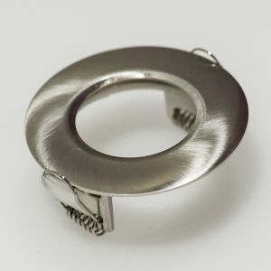 Downlight ring, rond 82(72)mm, geborstel