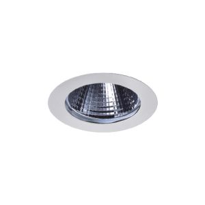 Downlight ring, rond 105(98)mm, wit vast