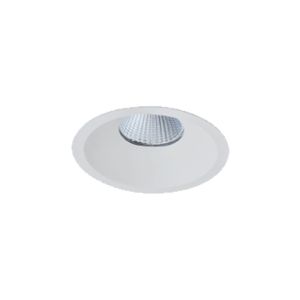 Downlight ring, rond 170(150)mm, wit vas