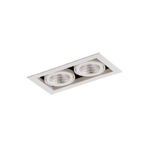Downlight ring, vierkant 140(130)mm, 2-v