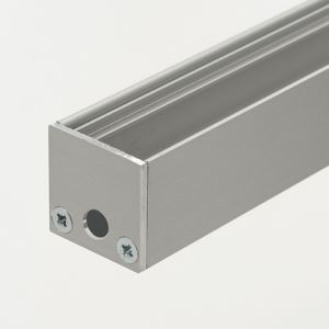 Top Line Eindkap met draaddoorvoer, Wit,