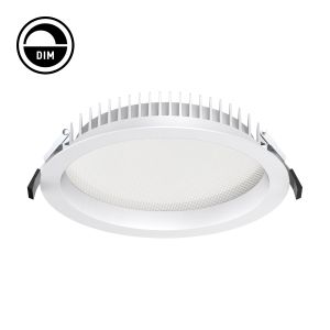 Pro-Logic 200 Downlight, Dim, Ø228xH53mm