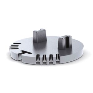 Eindkap rond, aluminium