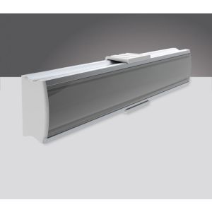 Al profiel Slimline breed 15mm/2m, Trans