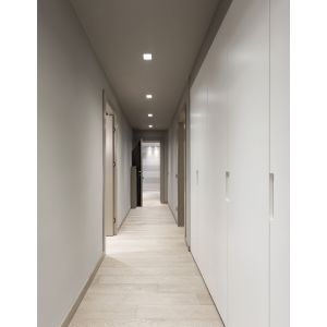 BRAD Sandy White Aluminium Trimless LED