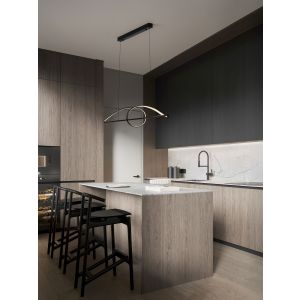 GEMMA Triac Dimmable Matt Black Aluminiu