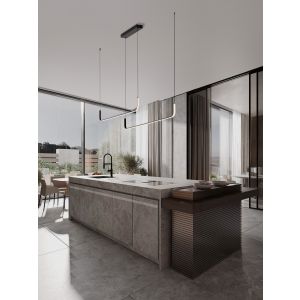 Strita Triac Dimmable Sandy Black Steel