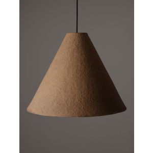 JOELLE Rough Oak Papier-Mâché LED E27 1x