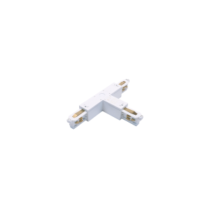 T CONNECTOR 3 PHASE TRACKS 1.0 WHITE