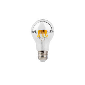 LAMP A60 LED 2700K CLEAR / SILVER MIRROR