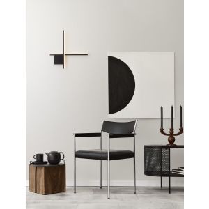 Cross Triac Dimmable Sandy Black Alumini