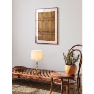 Damo Antique Brass Metal Soft Orange & B