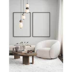 PALLINA Triac Dimmable Mocha, Light Gray