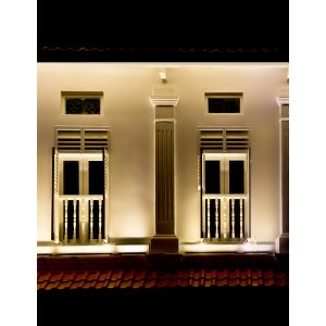 WALL WASHER Black Alum.& Glass LED 36 Wa