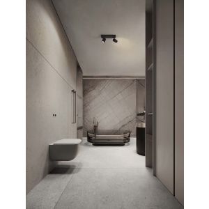 Alma Sandy Black Aluminium LED GU10 2x10