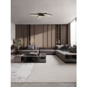 Ipon Triac Dimmable Matt Black Aluminiu