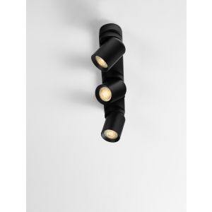 Amecy Sandy Black Aluminium LED GU10 3x