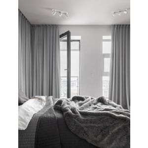 Amecy Sandy White Aluminium LED GU10 3x