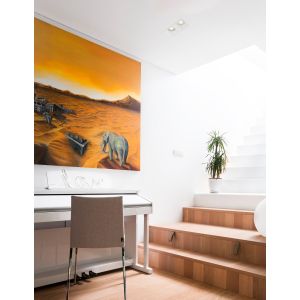 STAF Sandy White Aluminium LED GU10 2x10