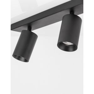 TOD Sandy Black Aluminium LED GU10 2x10