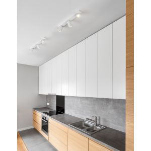 TOD Sandy White Aluminium LED GU10 3x10