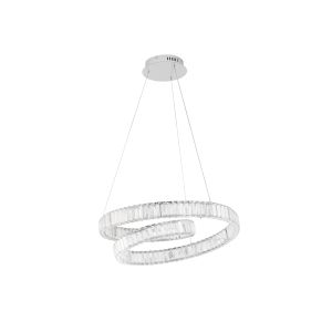 CONCETO Chrome Metal & Crystal LED 50W 2