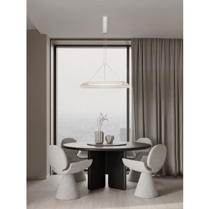 MANTLE Sandy White Aluminium & Acrylic L