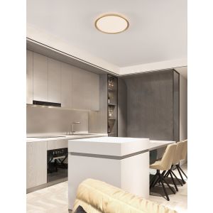 Aoton Triac Dimmable Brushed Gold Metal