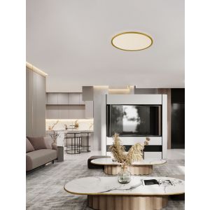 Aoton Triac Dimmable Brushed Gold Metal