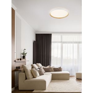 Vomos Triac Dimmable Sandy White & Wood