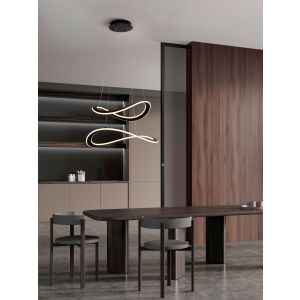Celestia Triac Dimmable Black Aluminium