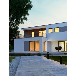 SOUL Sandy Black Aluminium & Glass LED 2