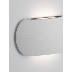 PRATO Sandy White Aluminium & Glass LED