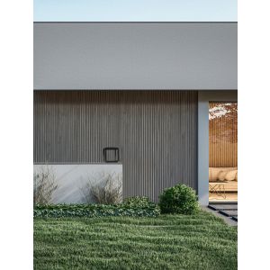 PRIVE Sandy Black Aluminium & Glass LED