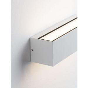 FLORA Sandy White Aluminium Glass Diffus
