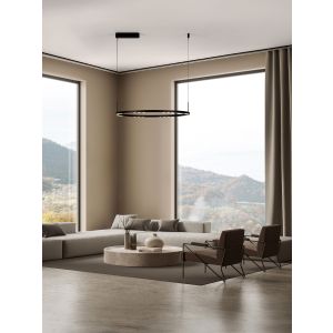 LUNETTE Triac Dimmable Sandy Black Alumi
