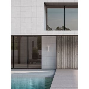 ORION Sandy White Aluminium & Glass LE
