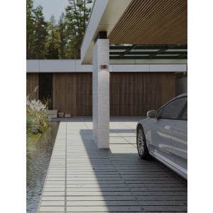 OPERA Corten Aluminium & Glass LED 6 Wa