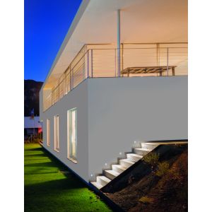 PASSAGIO White Aluminium LED 1 Watt 60Lm
