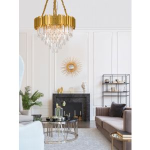 GRANE Gold Metal & Crystal LED E14 12x5