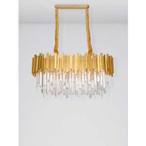 GRANE Gold Metal & Crystal LED E14 8x5 W