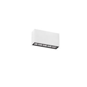 JAX Sandy White Aluminium & Glass LED 7W