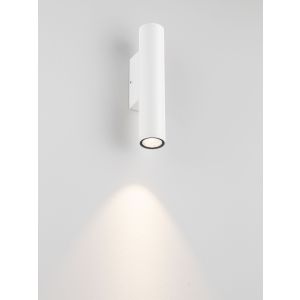 TORRIN Sandy White Aluminium & Glass LED