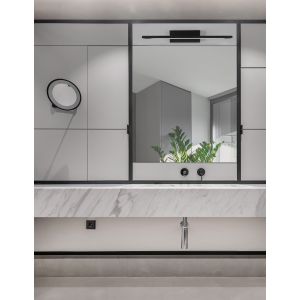 MONDRIAN Sandy Black Aluminium & Acrylic
